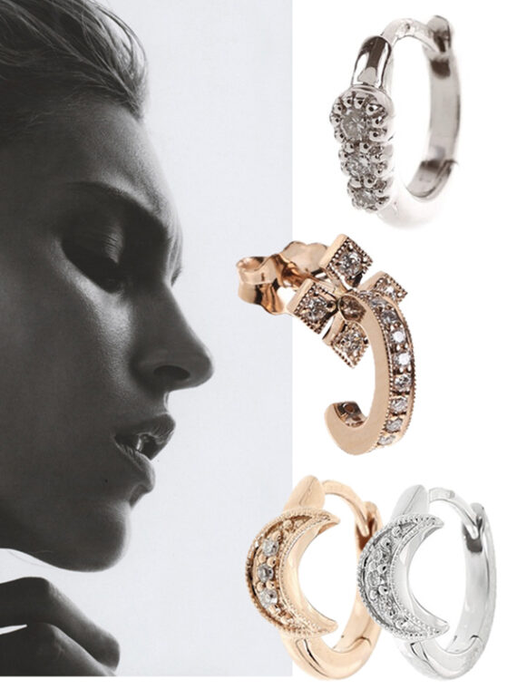 Stone Paris diamond earrings