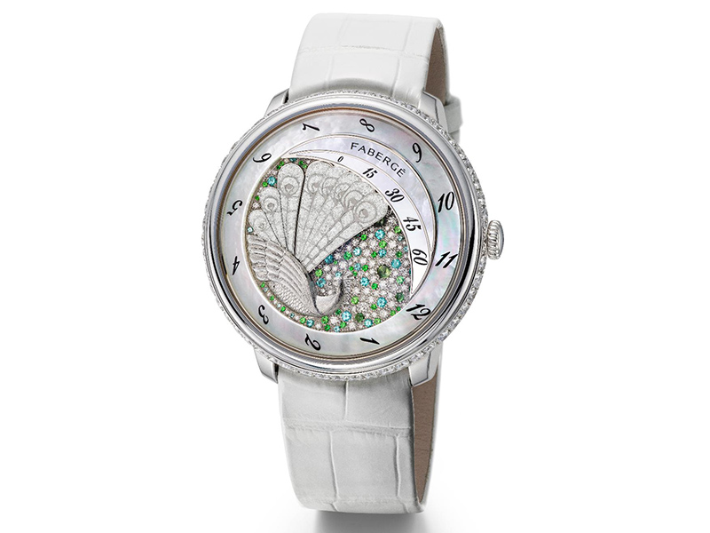 Faberge Lady Compliquée Peacock GPHG2015 Lady High Mechanical Watch Prize