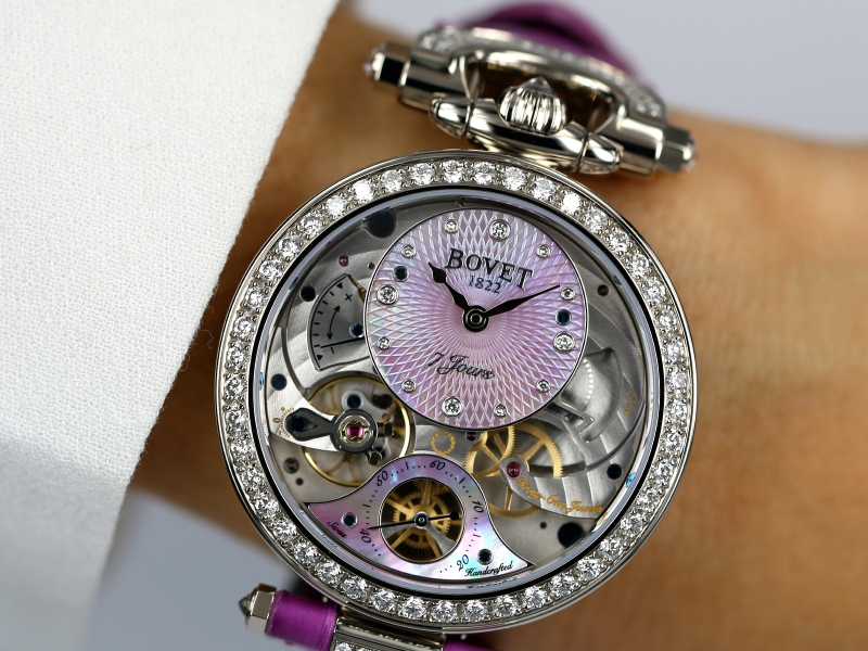 Amadeo Fleurier 39, Lady Bovet by Bovet Only Watch 2015 Unique Piece - Photo by Watchonista