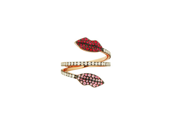 Delfina Delettrez Double lips marry me ring 