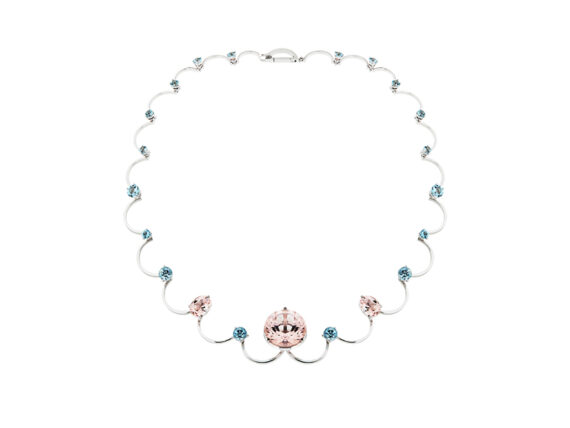 Delfina Delettrez Morganites piercing necklace 