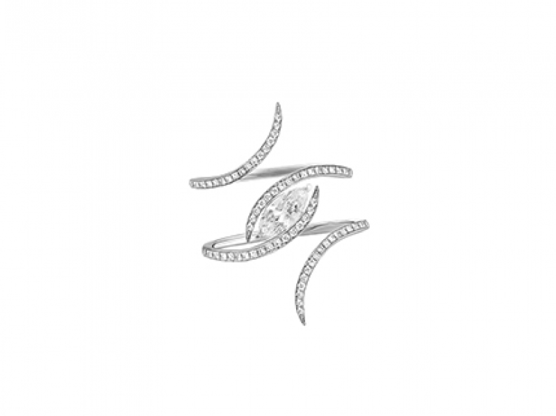 2-Christina Debs: The Diamond Tattoo Available in three types of gold, the central stone mounted as a marquise diamond within a delicate ring design is sliding through your finger that you never want to take it off... eternally... like a tattoo.