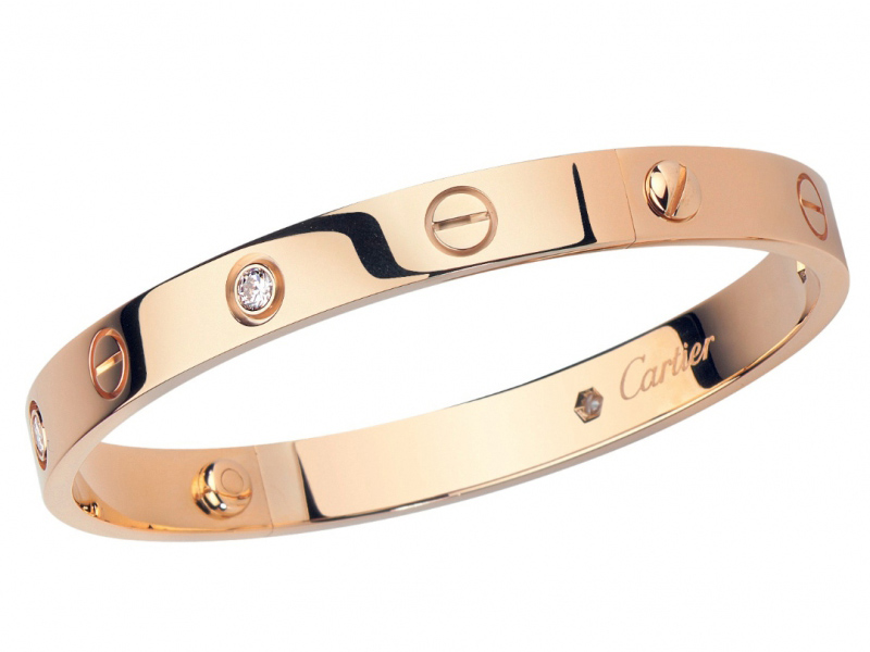 cartier heart lock bracelet