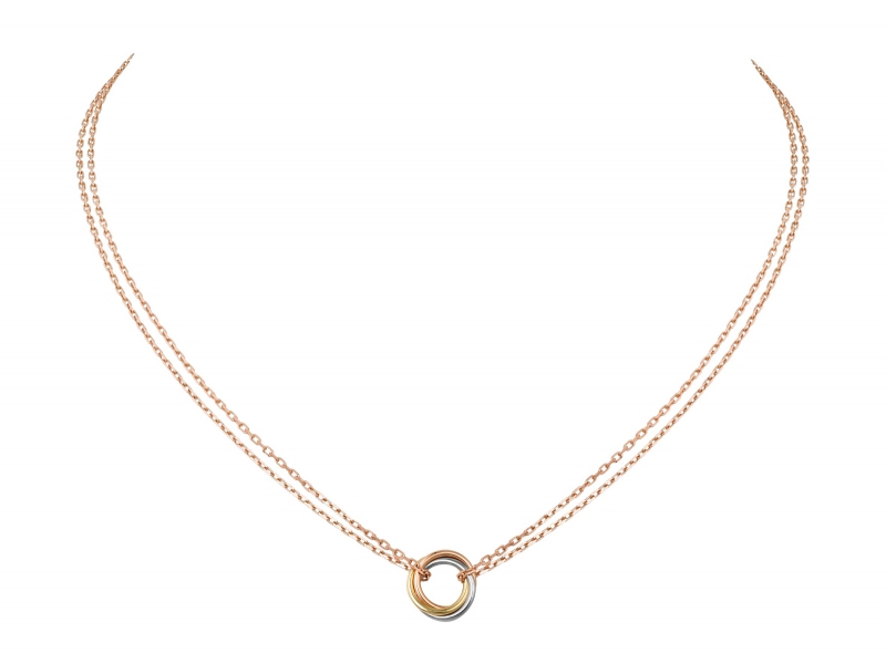 Cartier Trinity de Cartier necklace on rose, yellow and white gold