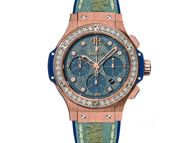 HUBLOT BIG BANG JEANS GOLD 