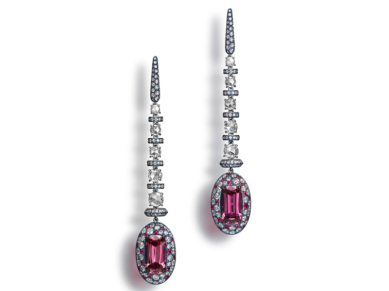 Pink Perfection spinel earrings Michelle Ong