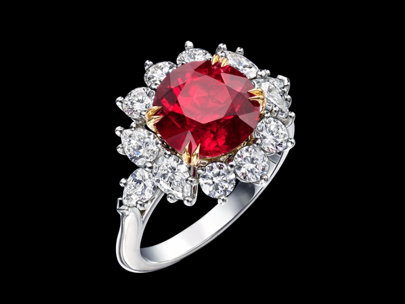 Harry styles red on sale stone ring