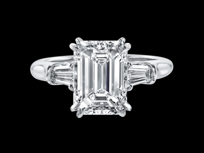 cartier or harry winston engagement ring