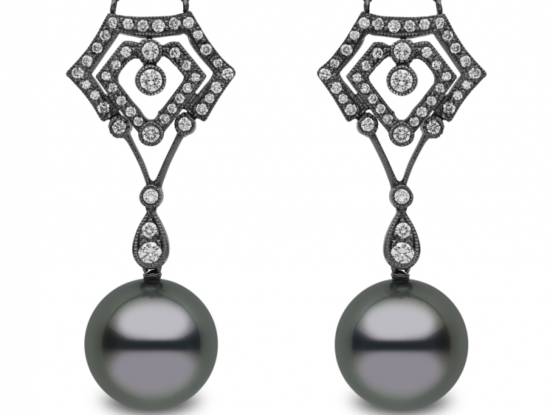 Yoko London mixed diamonds and pearls in modern designs