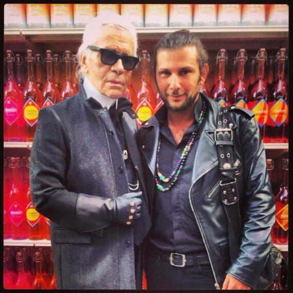 Karl Lagerfeld Aaron Jah Stone