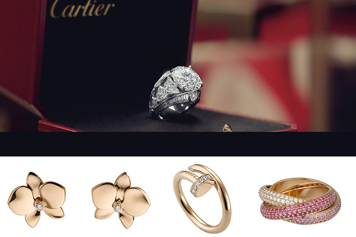 What makes Cartier the symbol of love?