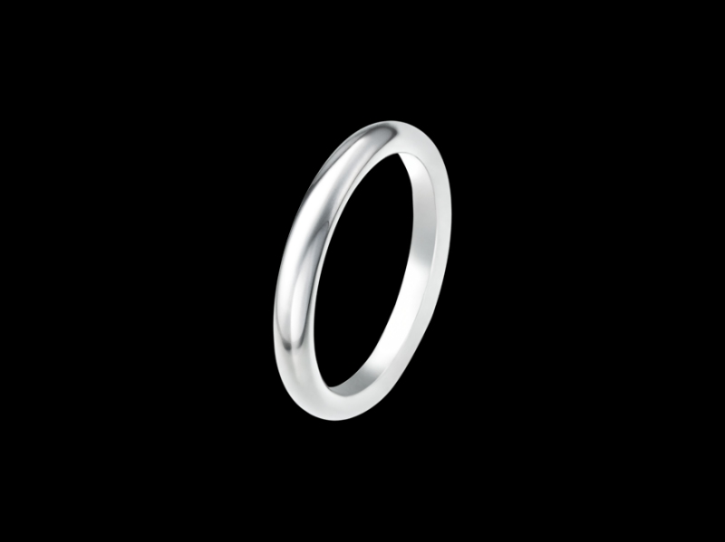 Van Cleef and Arpels - Infinite Alliance Single and simple platinum wedding band named "infini" like eternty! (~ 1'600 Euros)