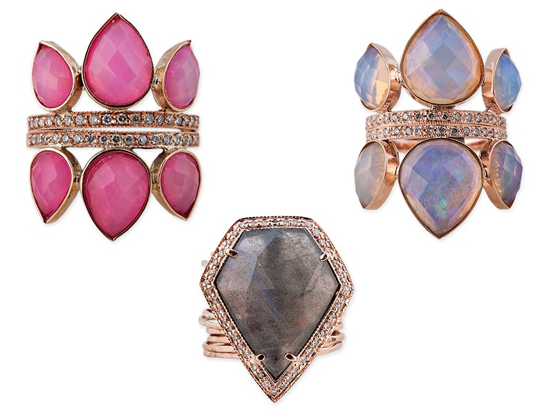 Jacquie Aiche rings jewelry rose gold