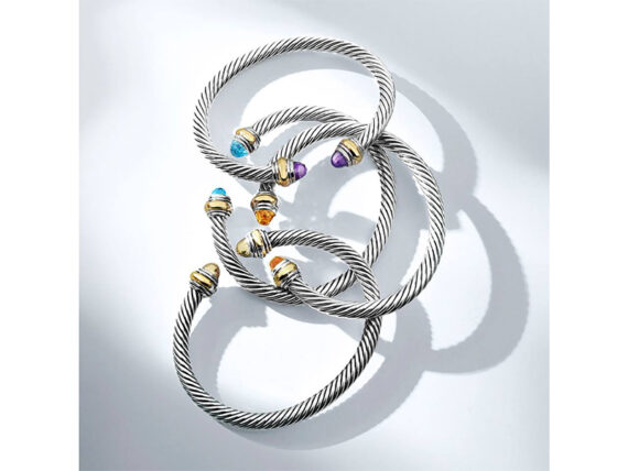 David Yurman Cable bracelets