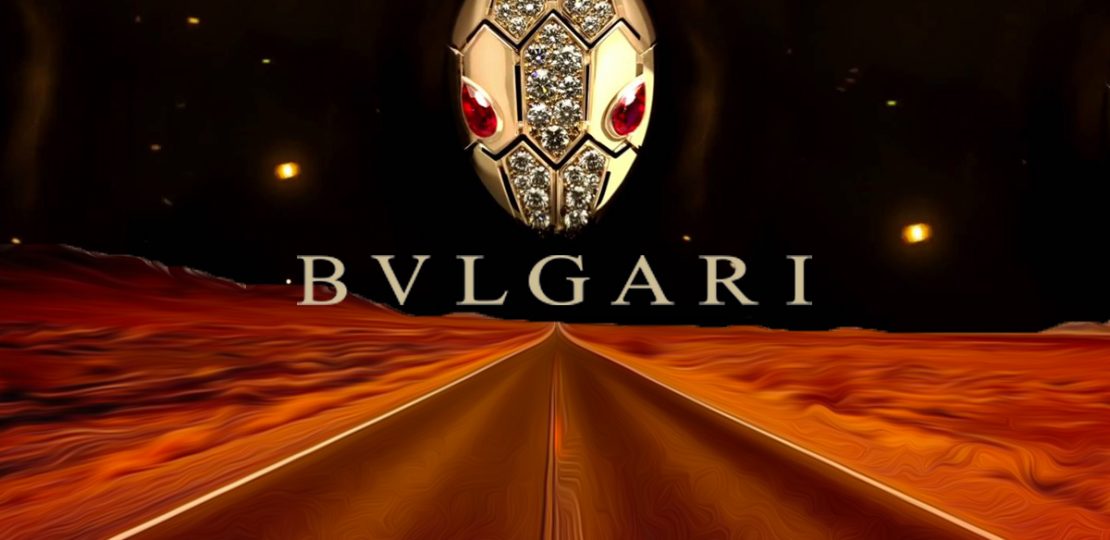 Bvlgari Bulgari Logo Brand Neon Sign Stock Photo 1446706655