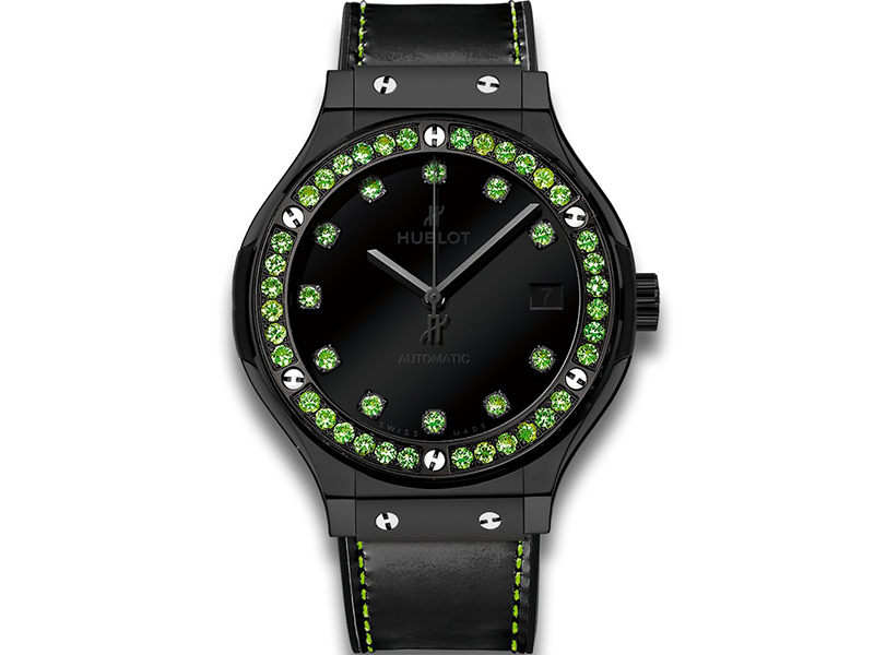 Hublot Classic Fusion Shiny Ceramic Green