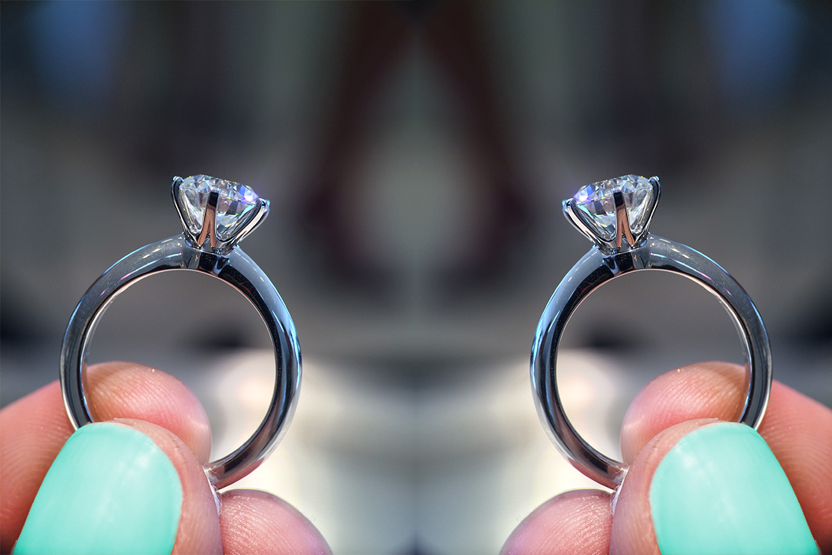 Tiffany & Co. double ring