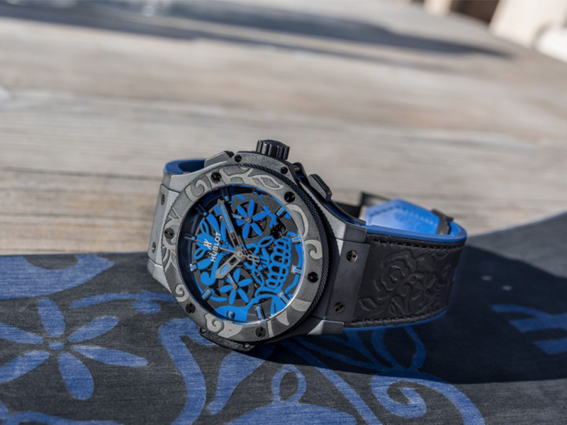 Hublot Big Bang Sugar Skull Blue Cobalt