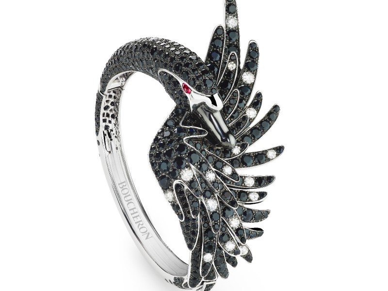 Boucheron Animal Collection - Cypris Bracelet paved with diamonds