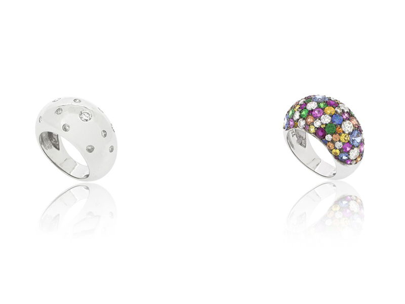 Ring before after bengems colored diamonds