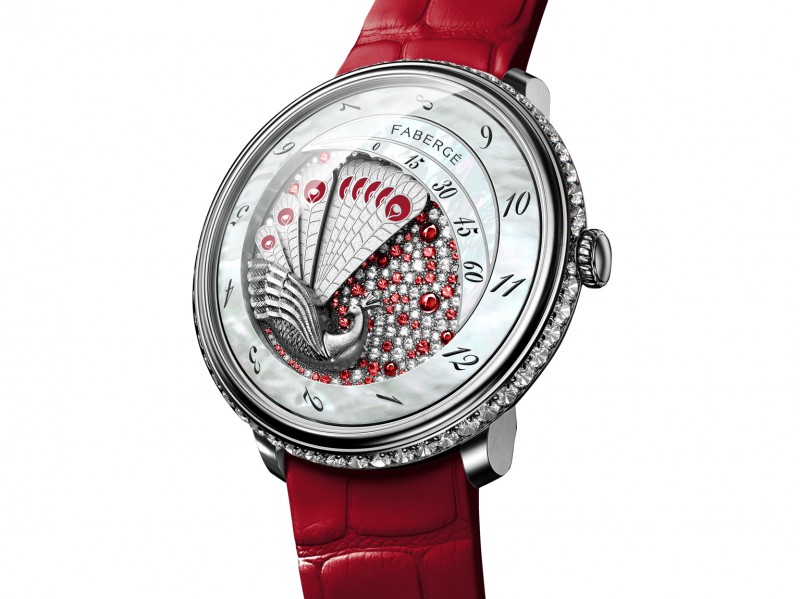 Fabergé Lady Compliquée Peacock red