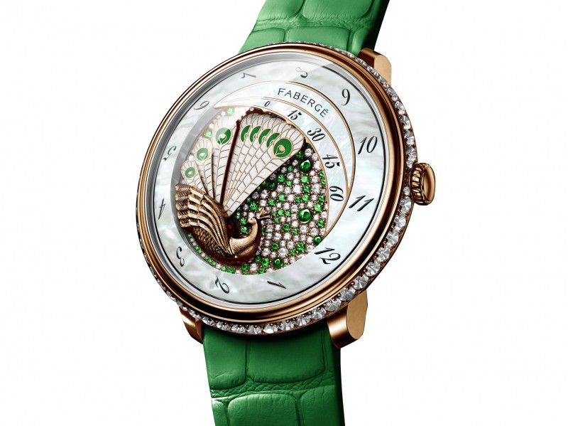 Fabergé Lady Compliquée Peacock green