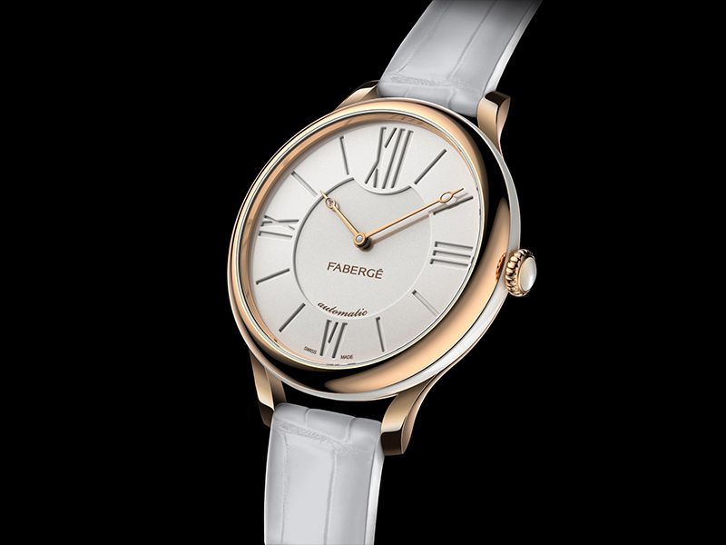 The Lady Fabergé watch gold dial