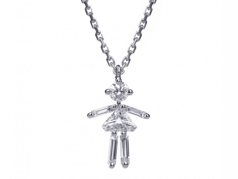 Little Ones Little One Paris Girl on white gold CHF 1'700.-