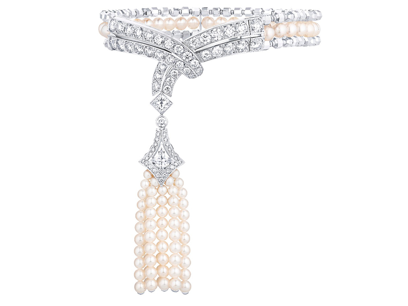 Louis Vuitton Acte V The escape collection beau rivage bracelet akoya pearls