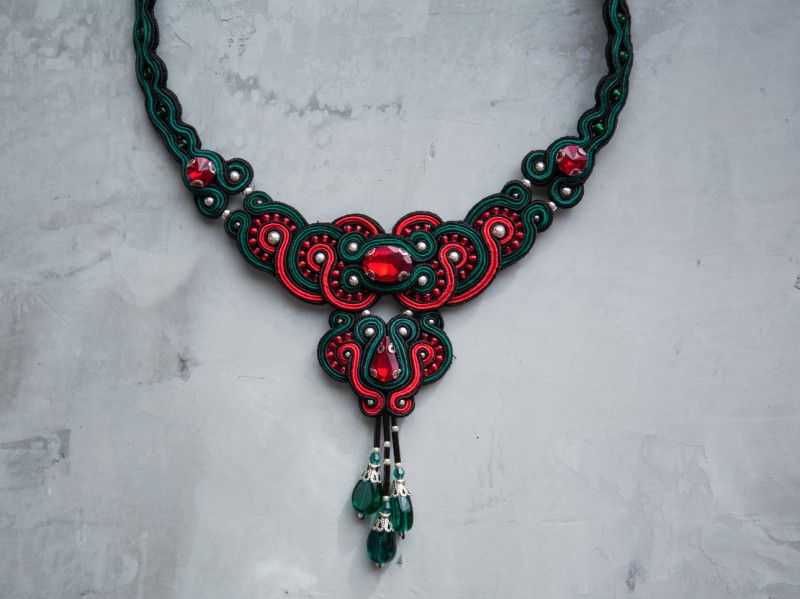 Nowness Firebird-in-Red - Crystal necklace is available at the Pop-Up, CHF 311