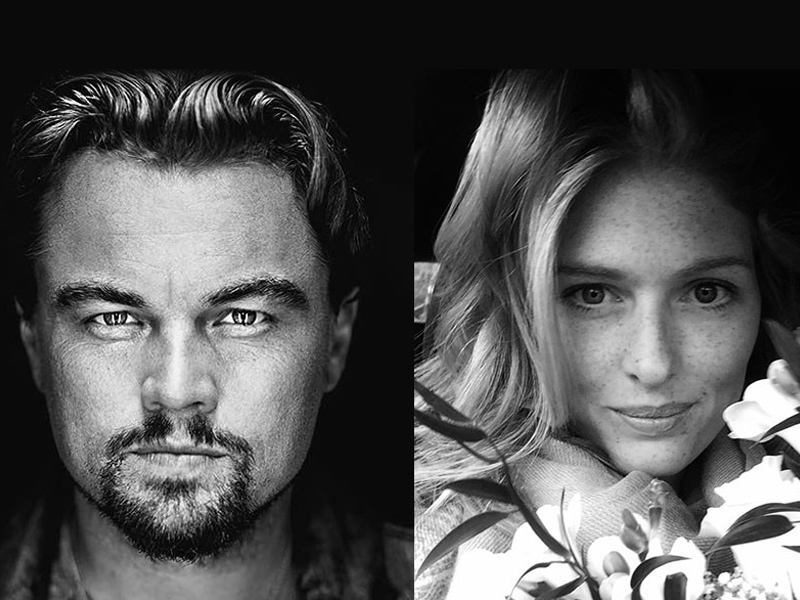 Leonardo Dicaprio Eleonor Picciotto black white man woman