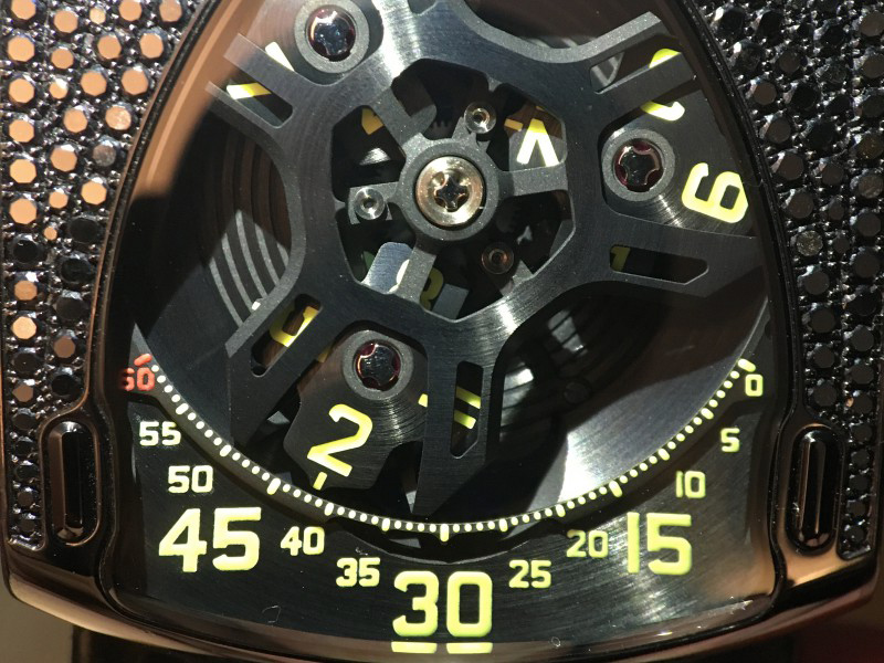  the Urwerk 106- Lotus black watch