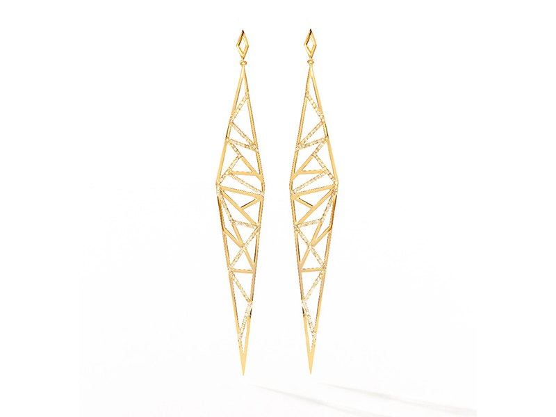 Plukka jewelry earrings gold