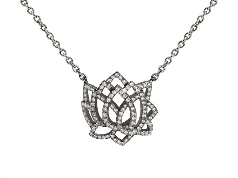 Sophie M Paris Eveil Collection - White Gold pendant set with diamonds