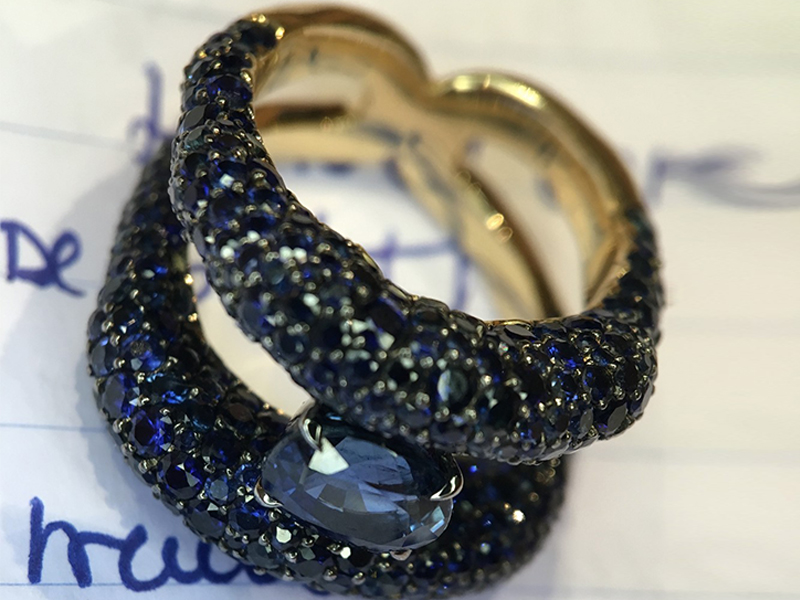 Fabergé From Emotion collection - Sapphire