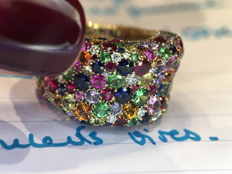 Fabergé From Emotion collection - Multi-coloured ring