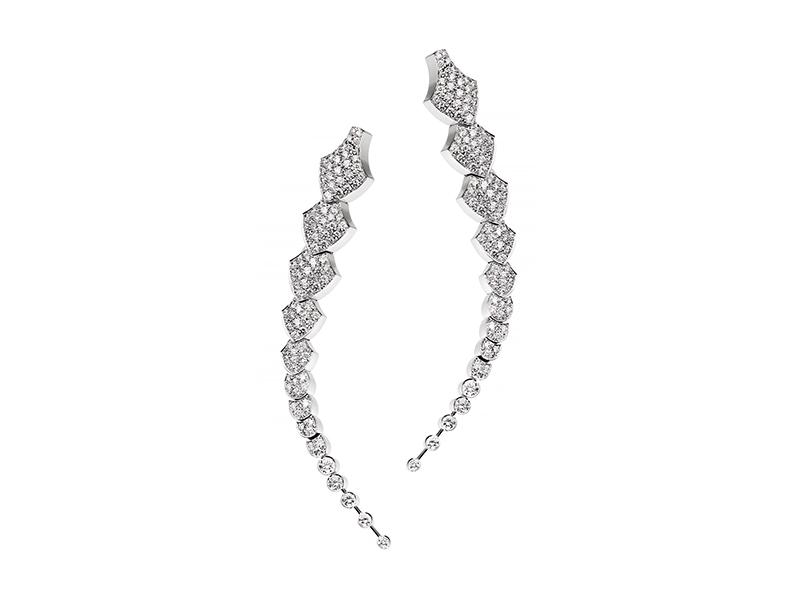 Akillis Python earrings
