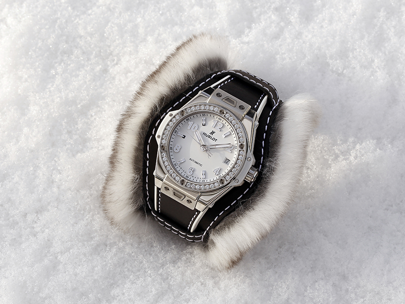 Hublot Big Bang Furry Fur in white