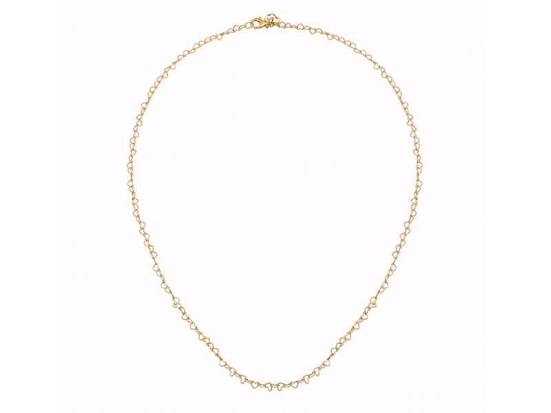 Poiray This necklace from "Coeur" collection mounted on yellow gold is available at the Pop Up - CHF 940