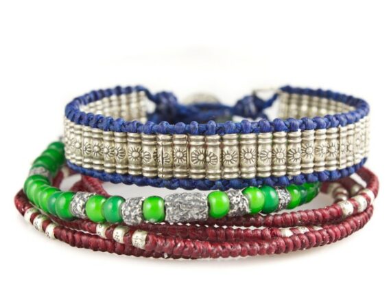M.Cohen Tribe stack bracelet