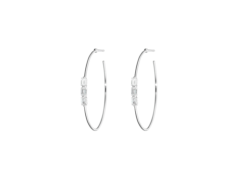 AS29 Trio hoops earrings 30 mm