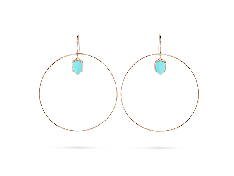 Joelle Jewellery ND05 Hoops