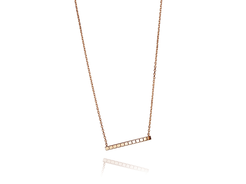 Chopard Ice Cube Pure rose gold necklace