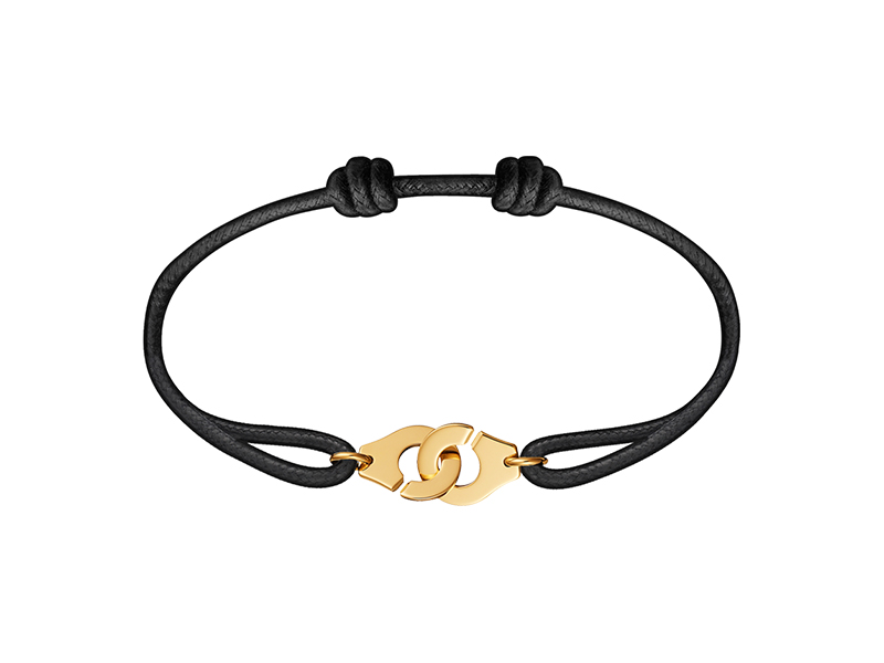 Dinh Van Yellow gold Menotte cord bracelet