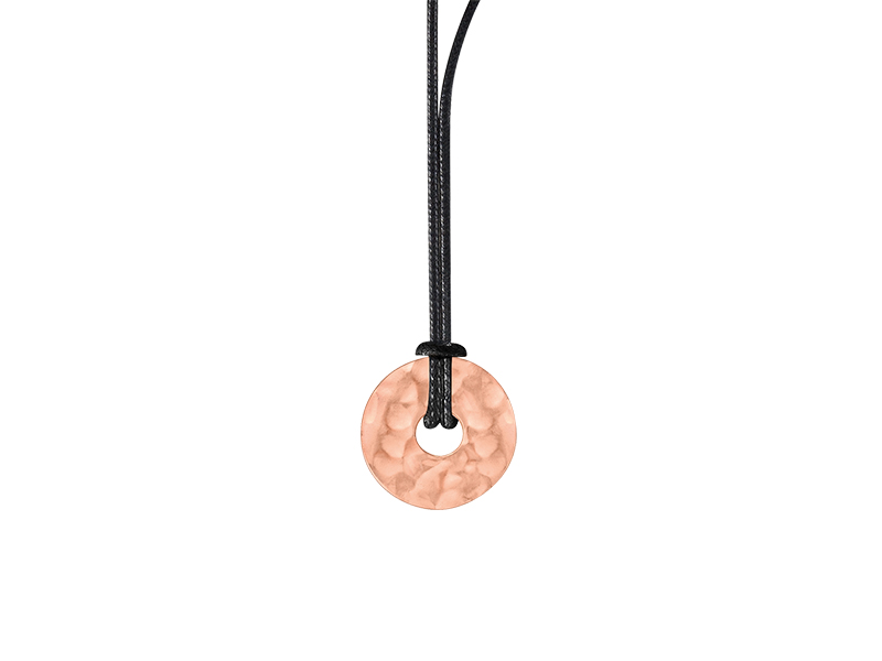 Dinh Van Pi chinois rose gold small pendant