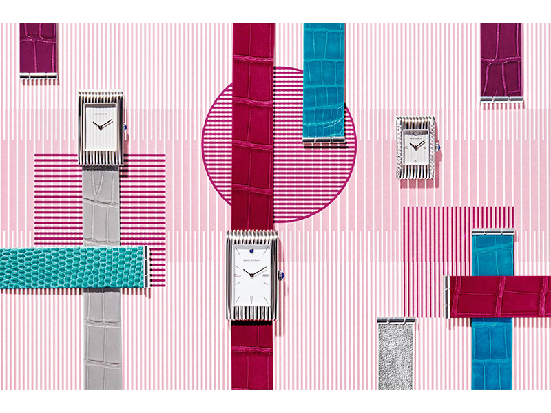 Boucheron Reflet watch with interchangeables straps