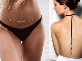 Body chains, the must-have jewelry outfit of the summer
