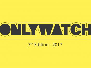 Only Watch 2017 : the Charity Auction or bidding for a cause