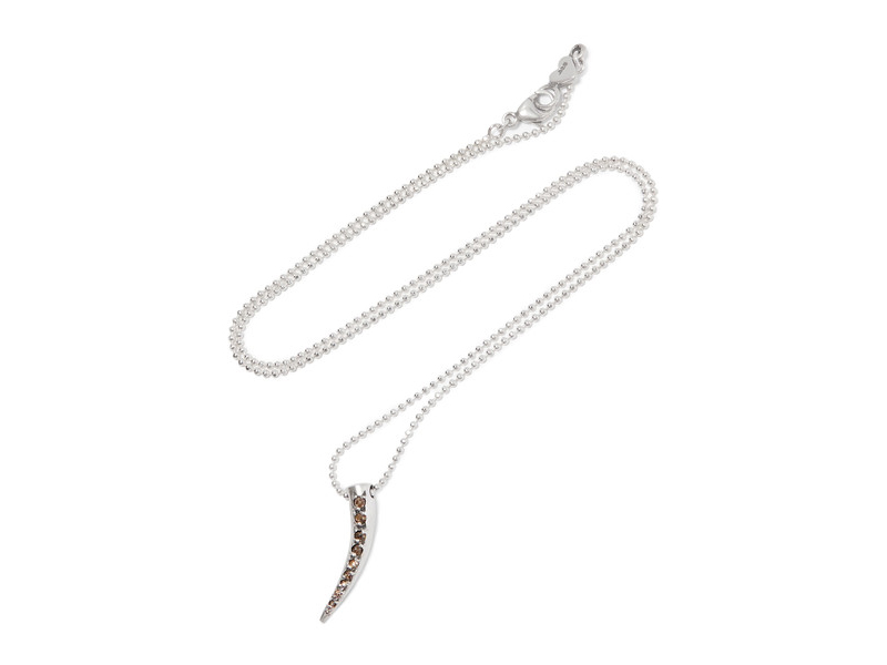 Chanluu Silver Crystal necklace - 237 €