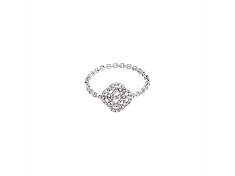 Sophie M Infini collection in white gold with diamonds
